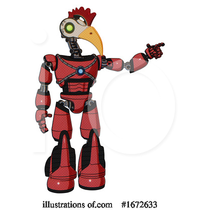 Royalty-Free (RF) Robot Clipart Illustration by Leo Blanchette - Stock Sample #1672633
