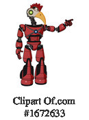 Robot Clipart #1672633 by Leo Blanchette