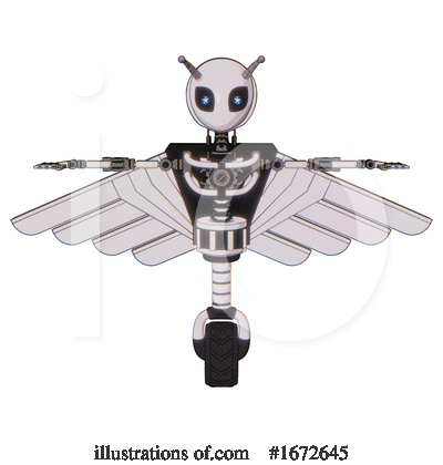 Royalty-Free (RF) Robot Clipart Illustration by Leo Blanchette - Stock Sample #1672645