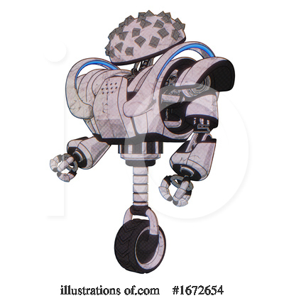 Royalty-Free (RF) Robot Clipart Illustration by Leo Blanchette - Stock Sample #1672654