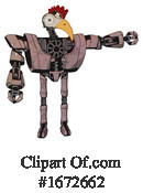 Robot Clipart #1672662 by Leo Blanchette