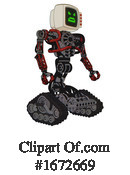 Robot Clipart #1672669 by Leo Blanchette
