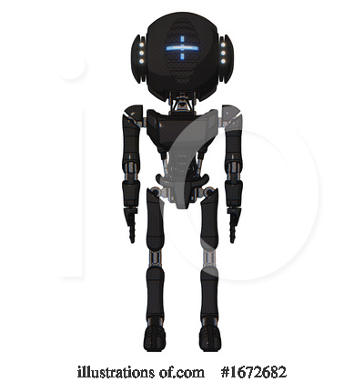 Royalty-Free (RF) Robot Clipart Illustration by Leo Blanchette - Stock Sample #1672682