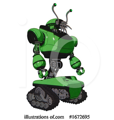 Royalty-Free (RF) Robot Clipart Illustration by Leo Blanchette - Stock Sample #1672695