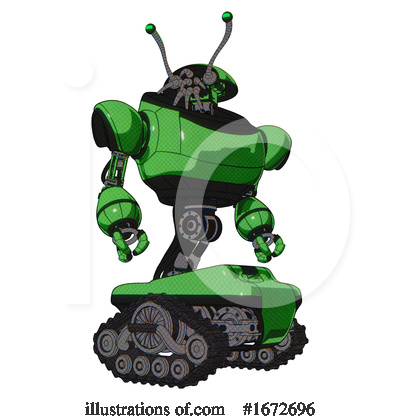 Royalty-Free (RF) Robot Clipart Illustration by Leo Blanchette - Stock Sample #1672696