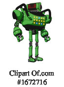 Robot Clipart #1672716 by Leo Blanchette