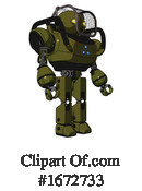 Robot Clipart #1672733 by Leo Blanchette