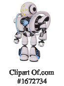 Robot Clipart #1672734 by Leo Blanchette