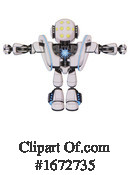 Robot Clipart #1672735 by Leo Blanchette