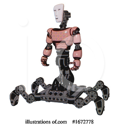 Royalty-Free (RF) Robot Clipart Illustration by Leo Blanchette - Stock Sample #1672778
