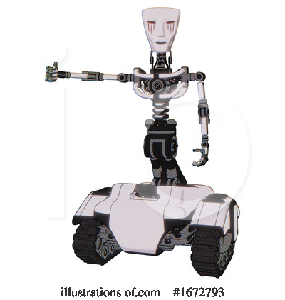 Royalty-Free (RF) Robot Clipart Illustration by Leo Blanchette - Stock Sample #1672793