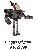 Robot Clipart #1672799 by Leo Blanchette