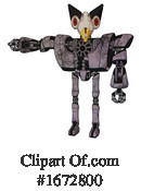 Robot Clipart #1672800 by Leo Blanchette