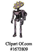 Robot Clipart #1672809 by Leo Blanchette