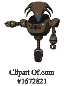 Robot Clipart #1672821 by Leo Blanchette