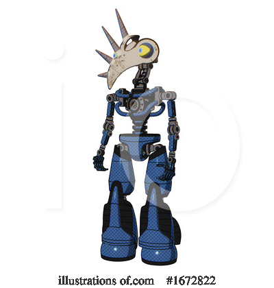 Royalty-Free (RF) Robot Clipart Illustration by Leo Blanchette - Stock Sample #1672822