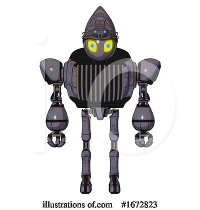 Royalty-Free (RF) Robot Clipart Illustration by Leo Blanchette - Stock Sample #1672823
