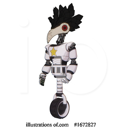 Royalty-Free (RF) Robot Clipart Illustration by Leo Blanchette - Stock Sample #1672827