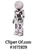 Robot Clipart #1672829 by Leo Blanchette