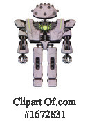 Robot Clipart #1672831 by Leo Blanchette