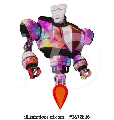 Royalty-Free (RF) Robot Clipart Illustration by Leo Blanchette - Stock Sample #1672836