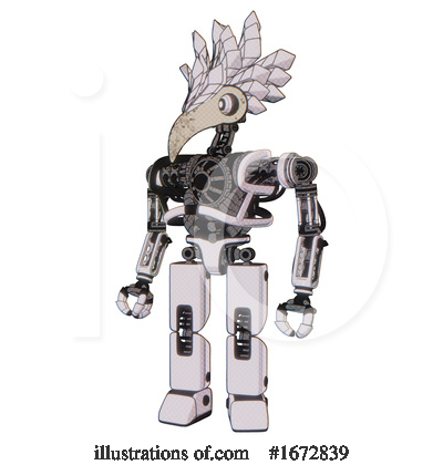 Royalty-Free (RF) Robot Clipart Illustration by Leo Blanchette - Stock Sample #1672839