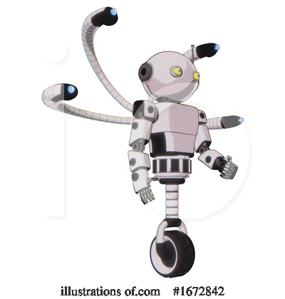 Royalty-Free (RF) Robot Clipart Illustration by Leo Blanchette - Stock Sample #1672842