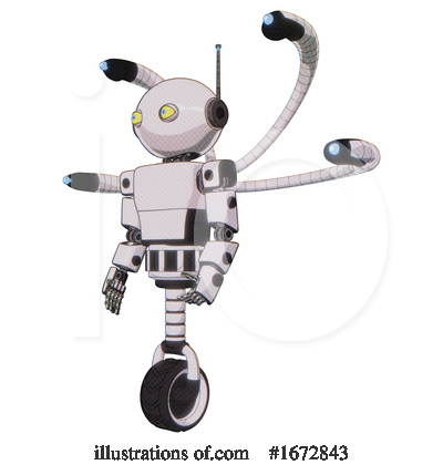 Royalty-Free (RF) Robot Clipart Illustration by Leo Blanchette - Stock Sample #1672843