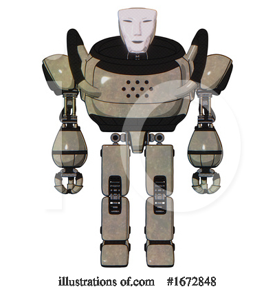 Royalty-Free (RF) Robot Clipart Illustration by Leo Blanchette - Stock Sample #1672848