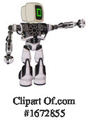 Robot Clipart #1672855 by Leo Blanchette