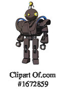 Robot Clipart #1672859 by Leo Blanchette