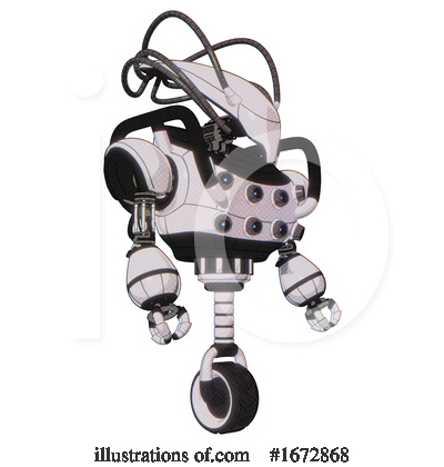 Royalty-Free (RF) Robot Clipart Illustration by Leo Blanchette - Stock Sample #1672868