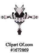 Robot Clipart #1672869 by Leo Blanchette