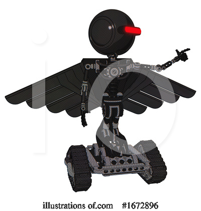 Royalty-Free (RF) Robot Clipart Illustration by Leo Blanchette - Stock Sample #1672896