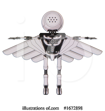 Royalty-Free (RF) Robot Clipart Illustration by Leo Blanchette - Stock Sample #1672898