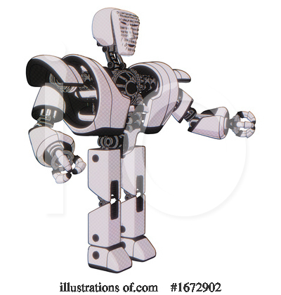 Royalty-Free (RF) Robot Clipart Illustration by Leo Blanchette - Stock Sample #1672902