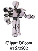 Robot Clipart #1672902 by Leo Blanchette