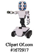 Robot Clipart #1672917 by Leo Blanchette