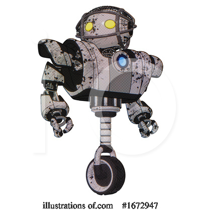 Royalty-Free (RF) Robot Clipart Illustration by Leo Blanchette - Stock Sample #1672947