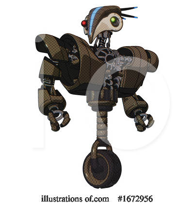 Royalty-Free (RF) Robot Clipart Illustration by Leo Blanchette - Stock Sample #1672956