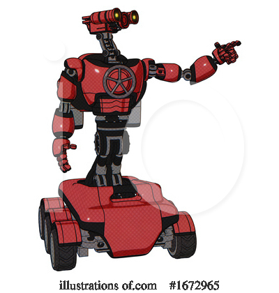Royalty-Free (RF) Robot Clipart Illustration by Leo Blanchette - Stock Sample #1672965