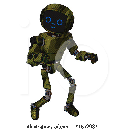 Royalty-Free (RF) Robot Clipart Illustration by Leo Blanchette - Stock Sample #1672982
