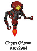 Robot Clipart #1672984 by Leo Blanchette