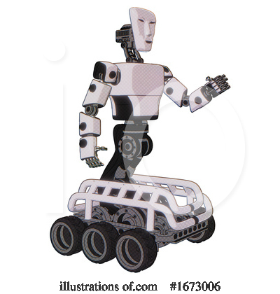 Royalty-Free (RF) Robot Clipart Illustration by Leo Blanchette - Stock Sample #1673006