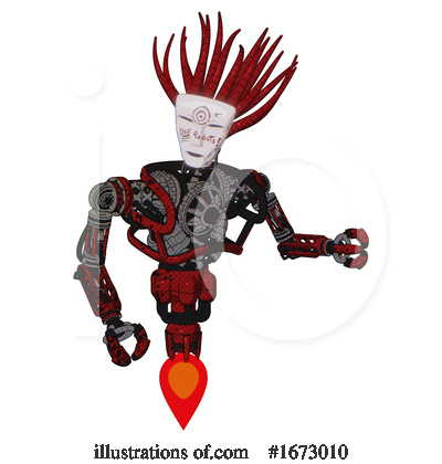Royalty-Free (RF) Robot Clipart Illustration by Leo Blanchette - Stock Sample #1673010