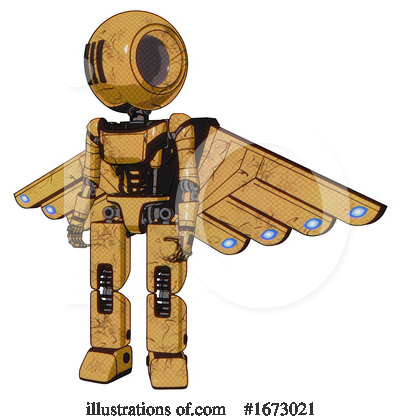 Royalty-Free (RF) Robot Clipart Illustration by Leo Blanchette - Stock Sample #1673021
