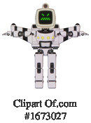 Robot Clipart #1673027 by Leo Blanchette