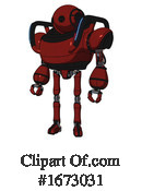 Robot Clipart #1673031 by Leo Blanchette