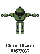 Robot Clipart #1673032 by Leo Blanchette