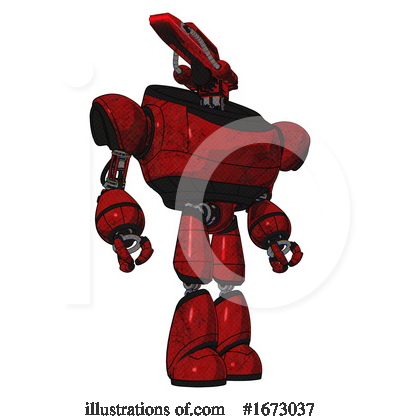 Royalty-Free (RF) Robot Clipart Illustration by Leo Blanchette - Stock Sample #1673037